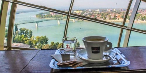 Mesto Štúrovo z hora